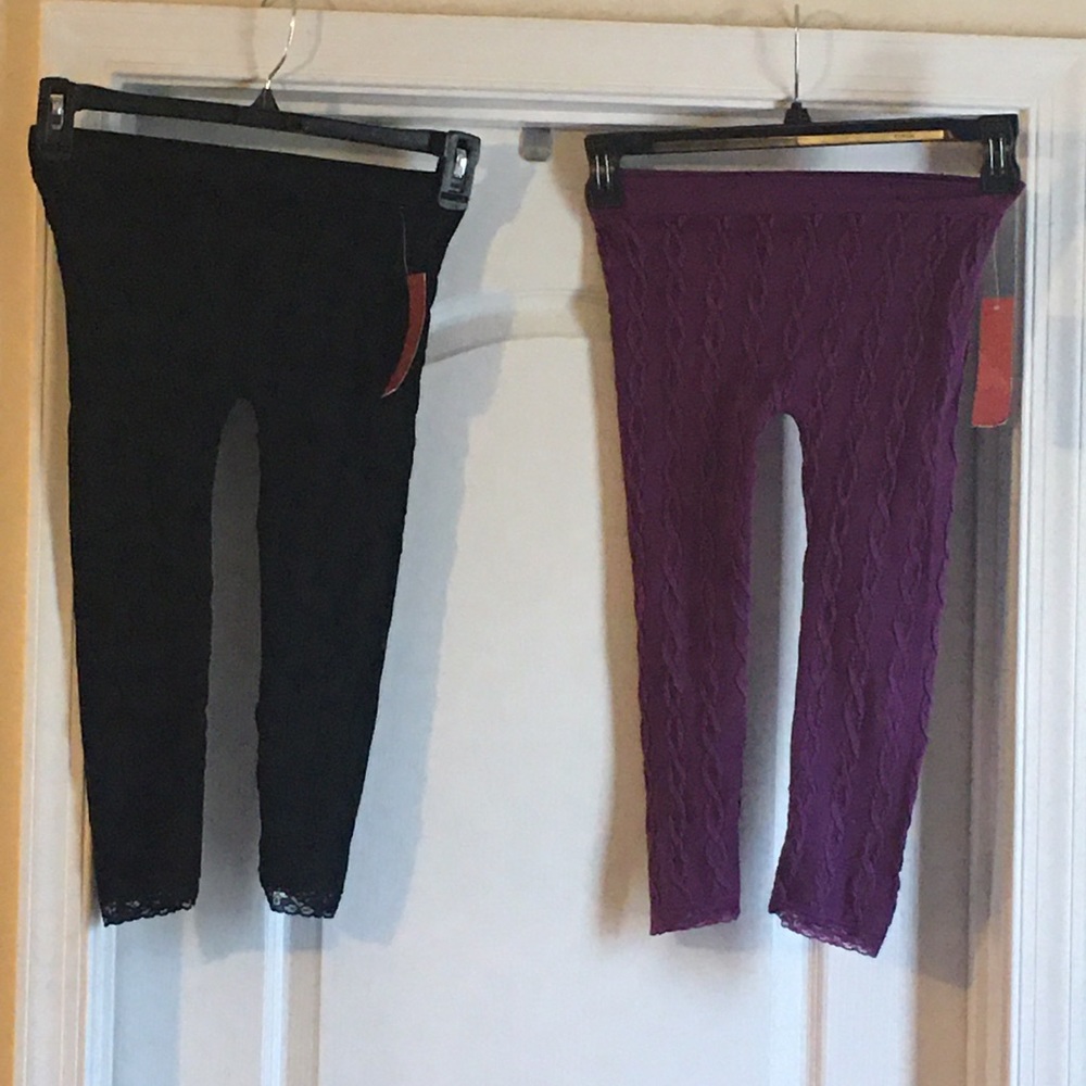 Girls NWT - SZ 7-16 Crush Leggings (2 Pairs)